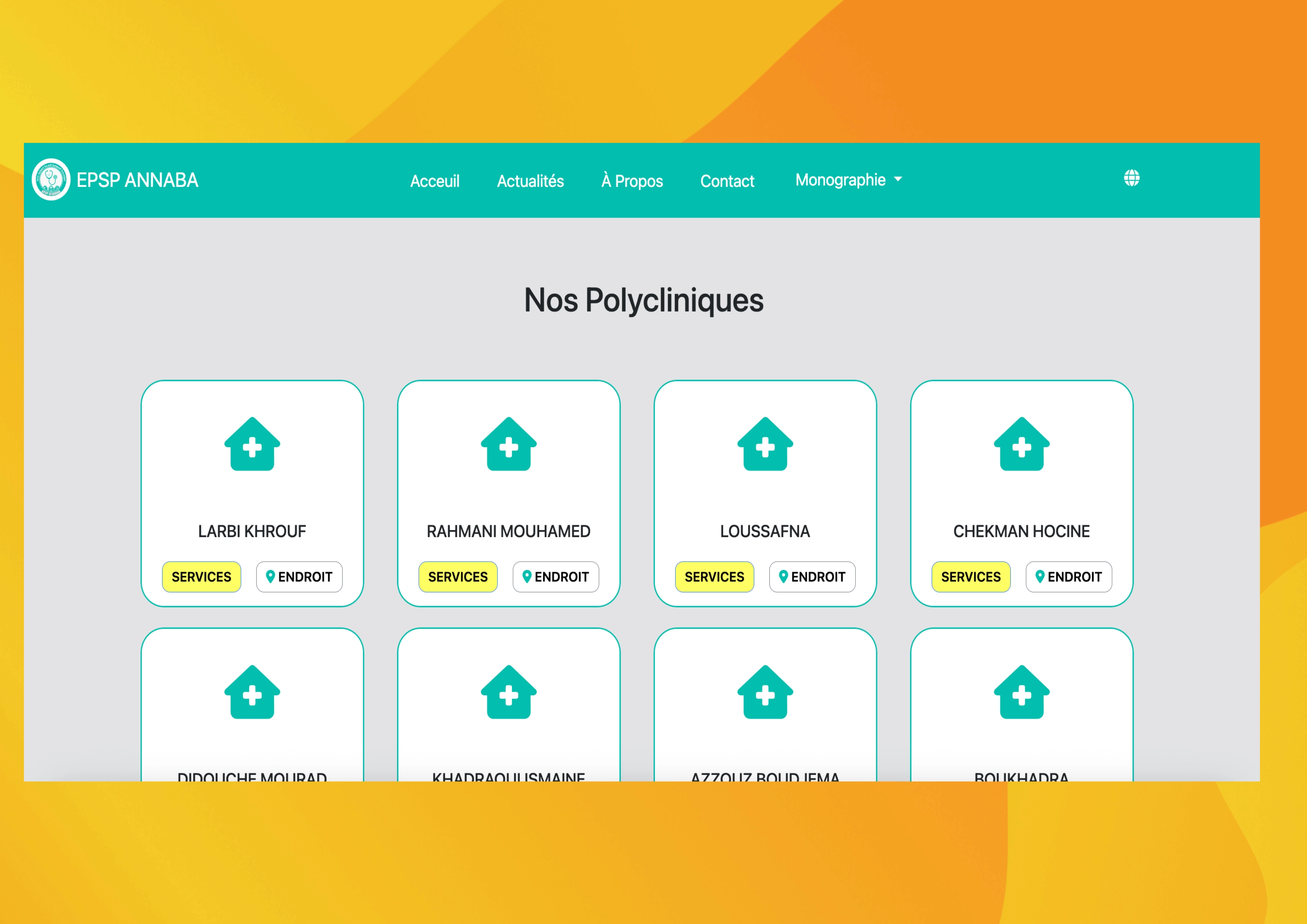 The Clinic Website - Contact Form